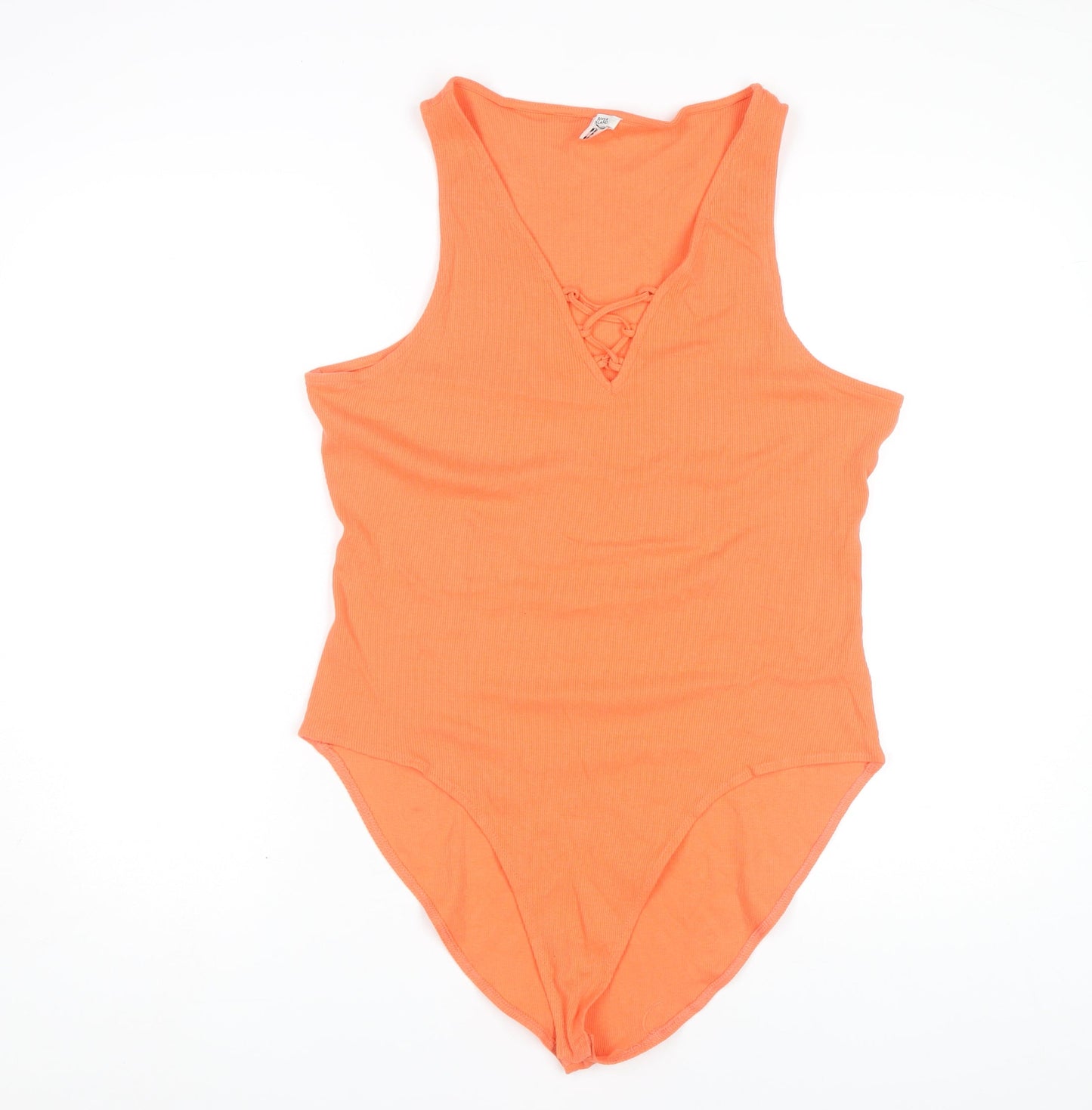 River Island Women's Orange Bodysuit Size 18