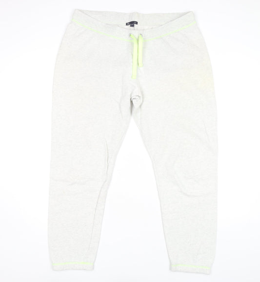 Womens UK Size L Gap Regular Fit Jogger Grey Trousers