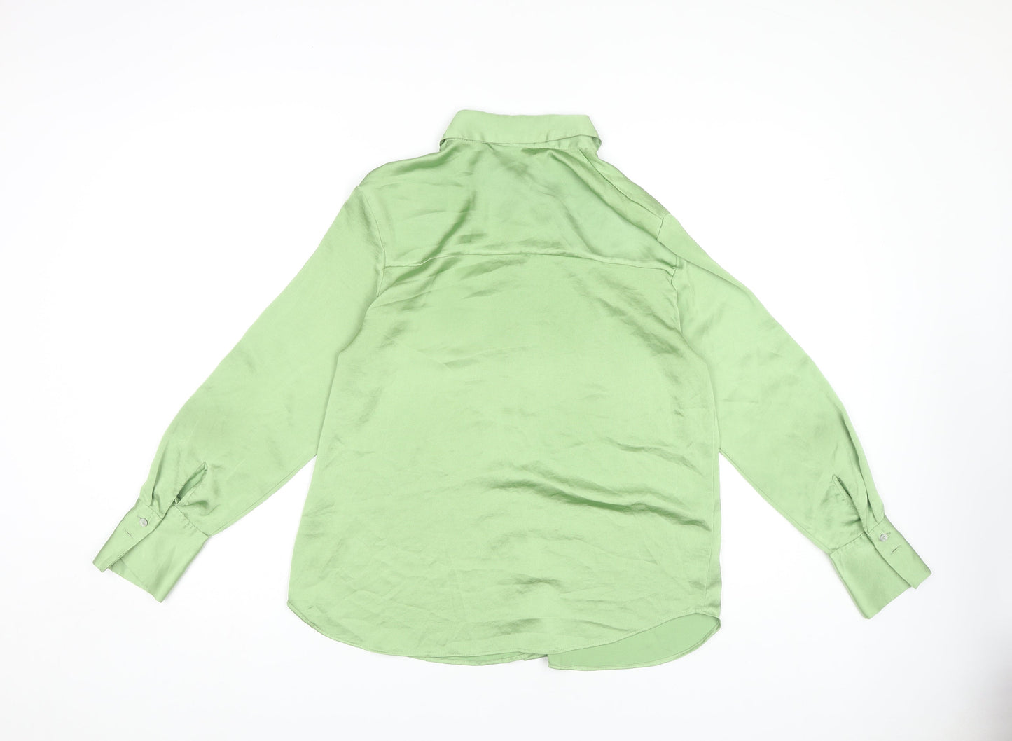 Womens UK Size M MNG Green  Button-Up
