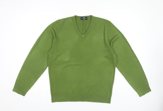 Marks and Spencer Men's Green M Pullover Jumper