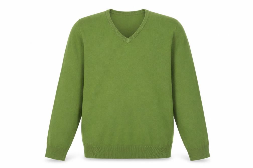 Mens UK Size M Marks and Spencer Green Pullover Jumper