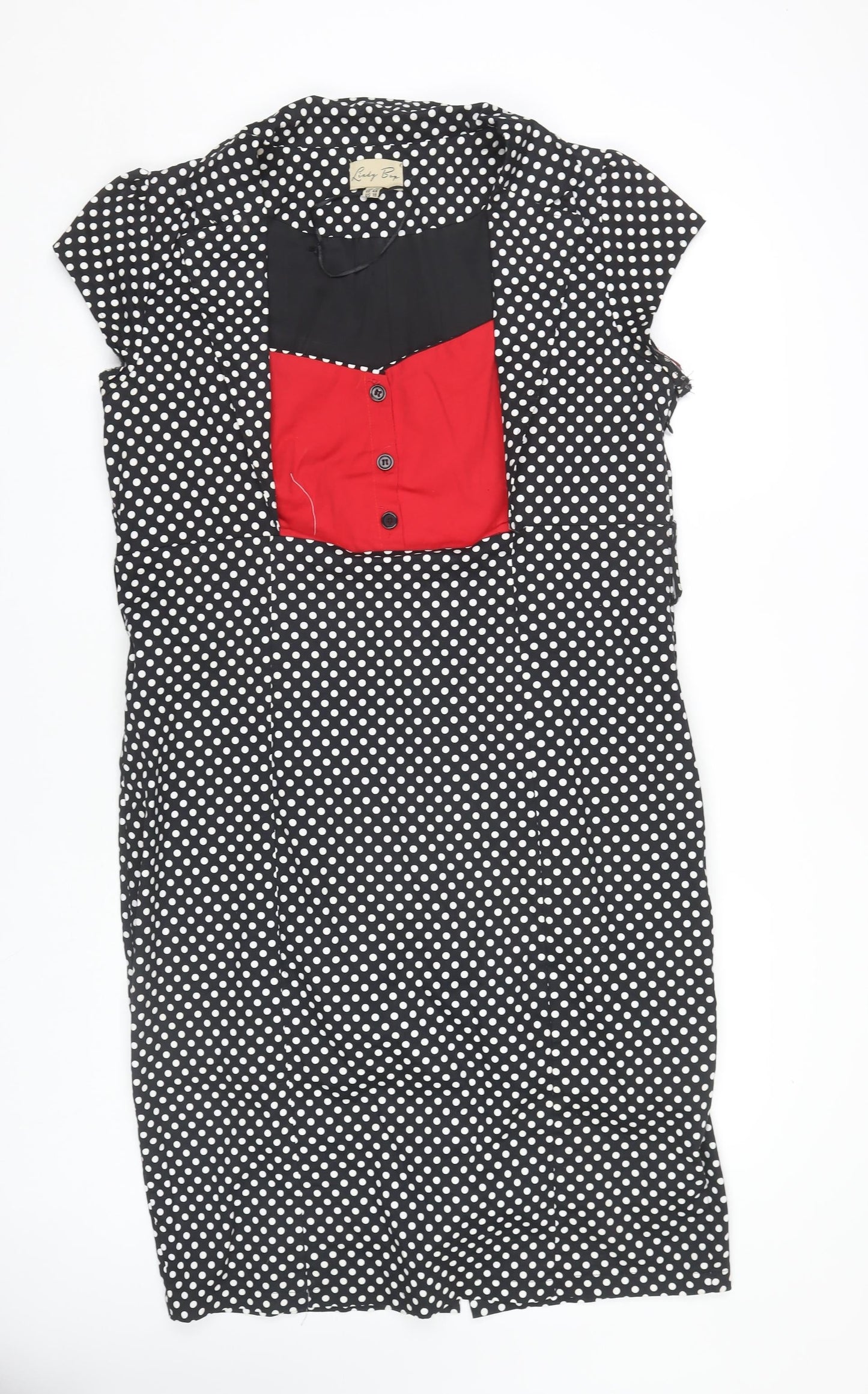 Lindy Bop Polka Dot Dress Black Size 22 Women