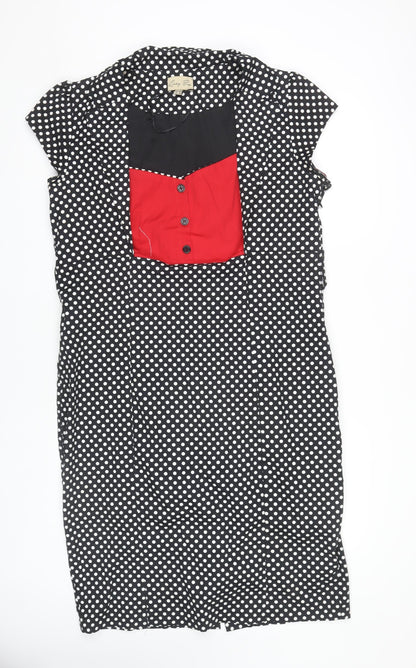 Lindy Bop Polka Dot Dress Black Size 22 Women