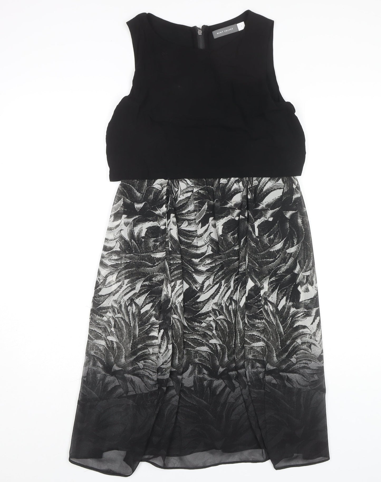 Mint Velvet Women's Black Size 8 Sleeveless Dress