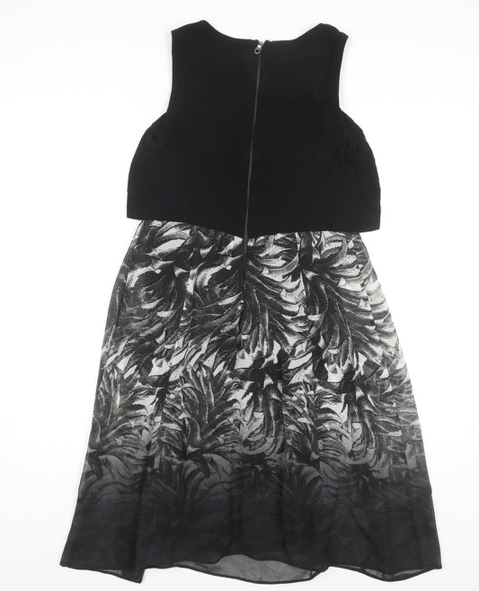 Mint Velvet Women's Black Size 8 Sleeveless Dress