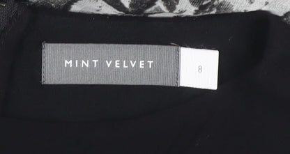 Mint Velvet Women's Black Size 8 Sleeveless Dress