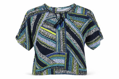 Monsoon Women's Multicoloured Geometric Blouse M