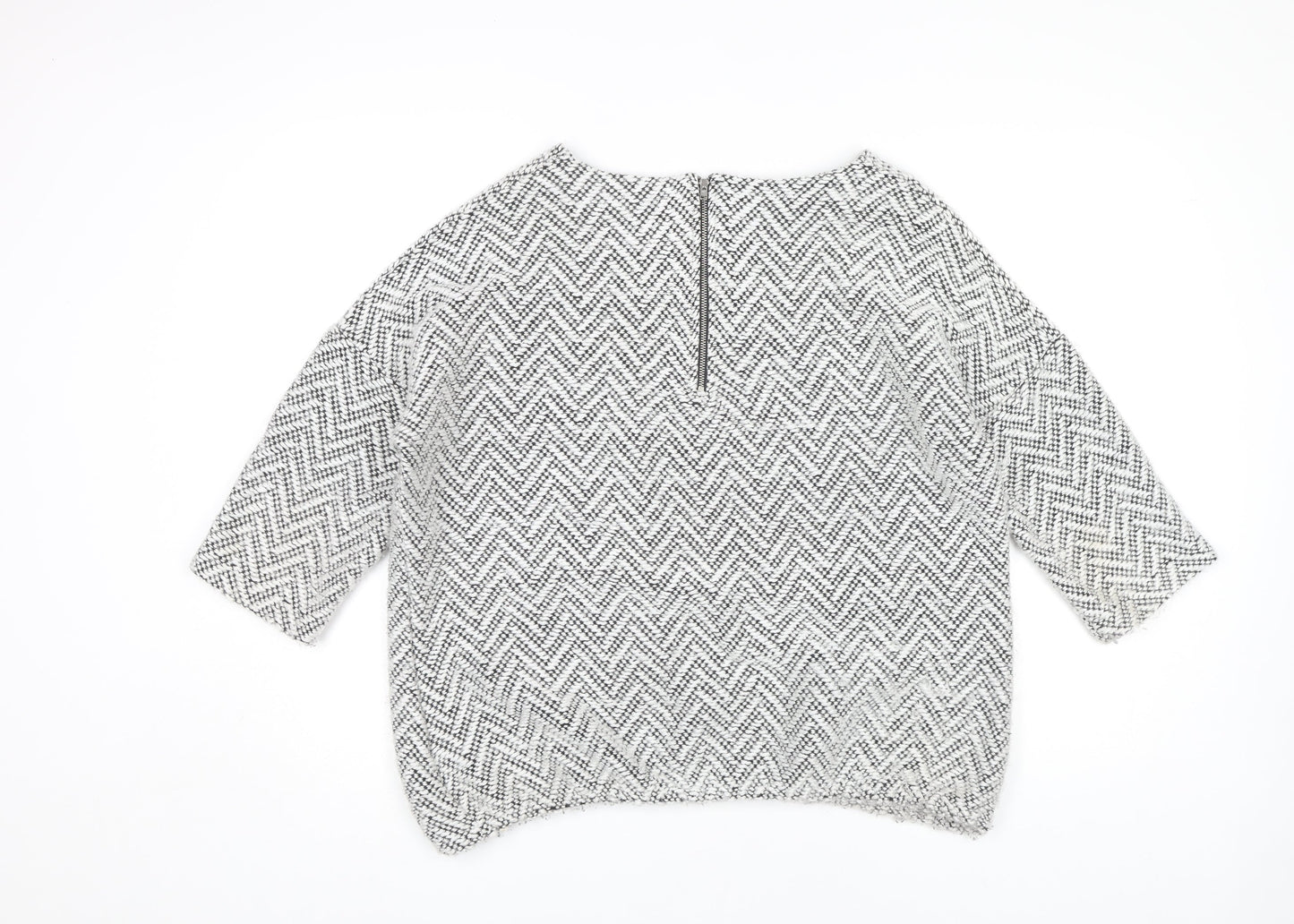 Womens UK Size 14 NEXT Grey Pullover Jumper
