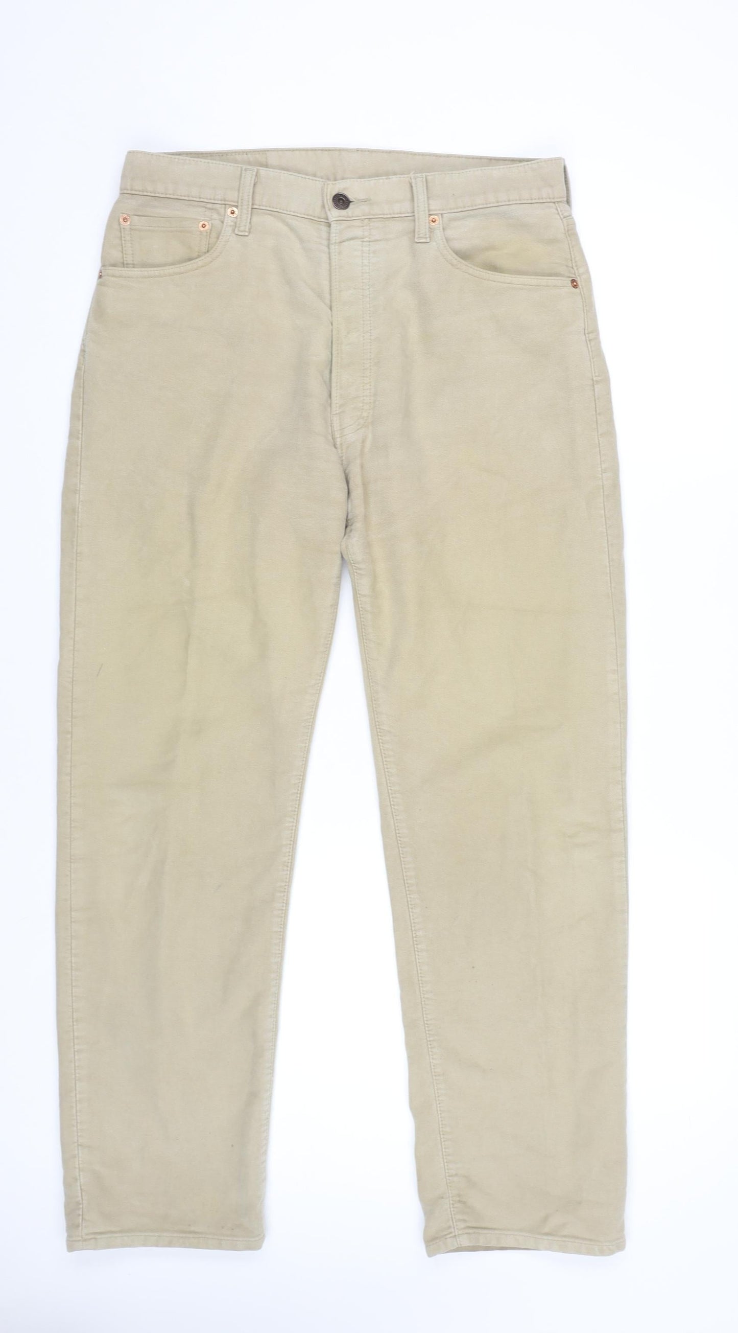 Levi's Men's Beige 34 Chino Trousers
