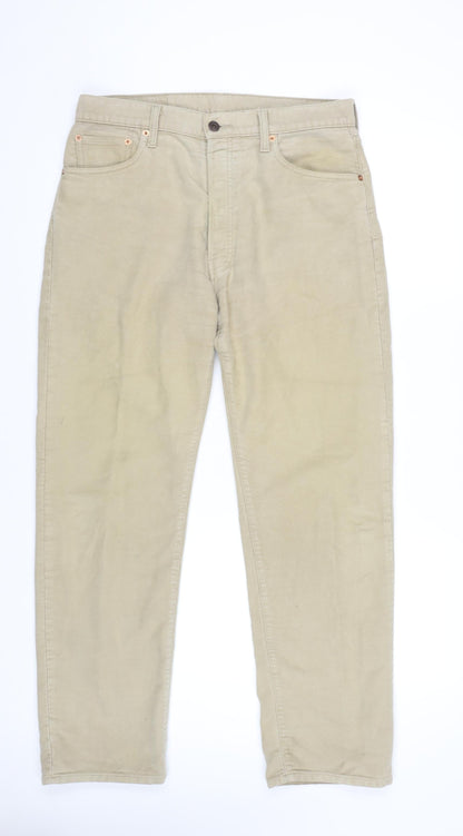 Levi's Men's Beige 34 Chino Trousers