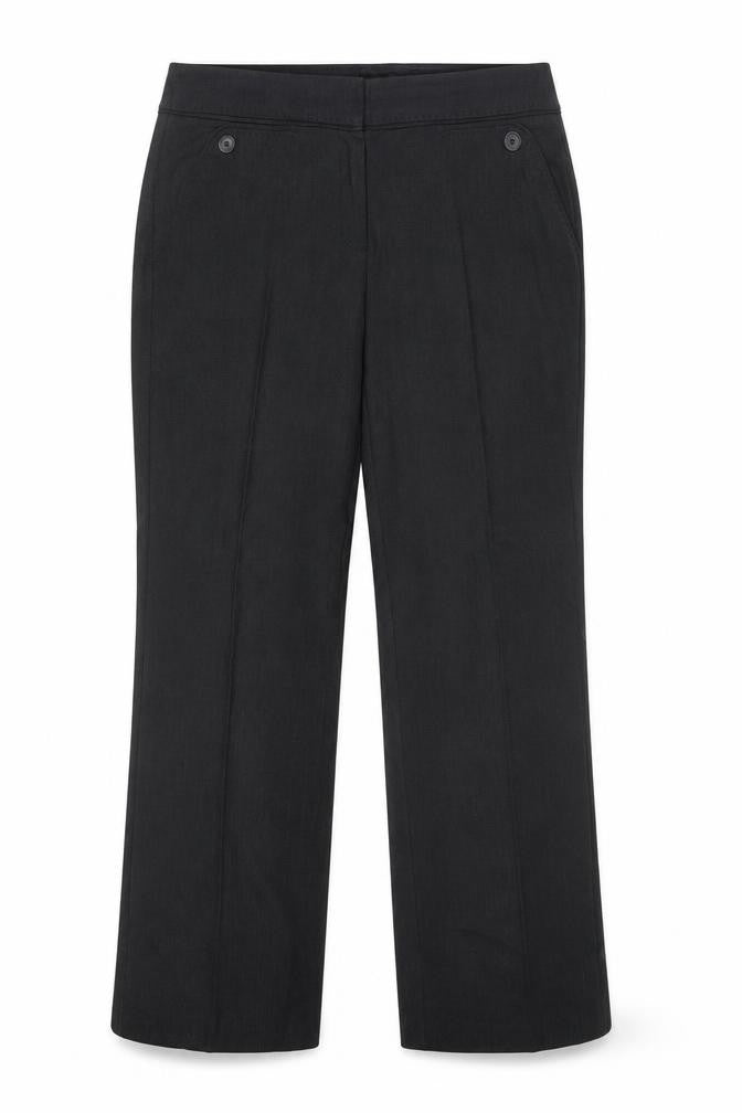 Womens UK Size 12 Marks and Spencer Regular Fit Dress Pants Black Trousers