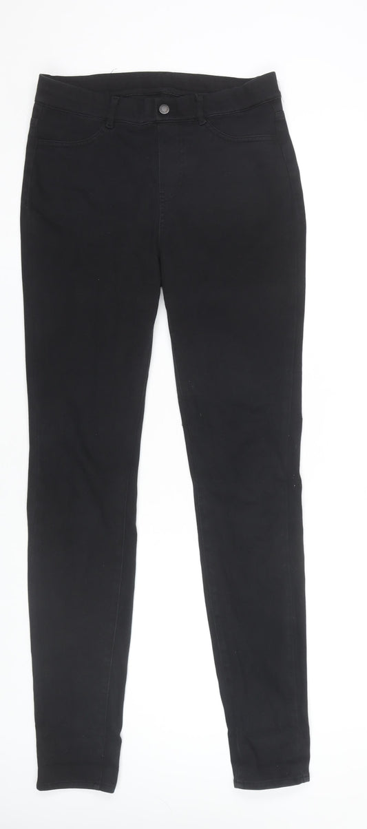 Uniqlo Women's Black Skinny Jeans Medium