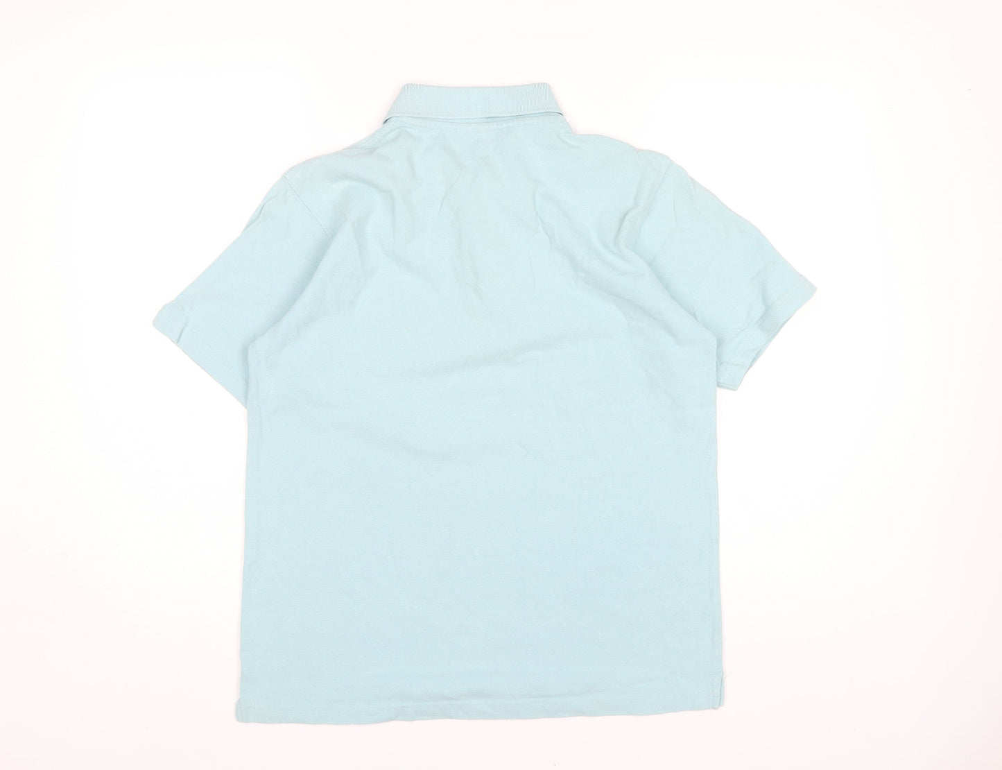 Cotton Traders Men's Blue Polo Shirt, S, Casual Style