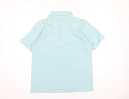 Cotton Traders Men's Blue Polo Shirt, S, Casual Style