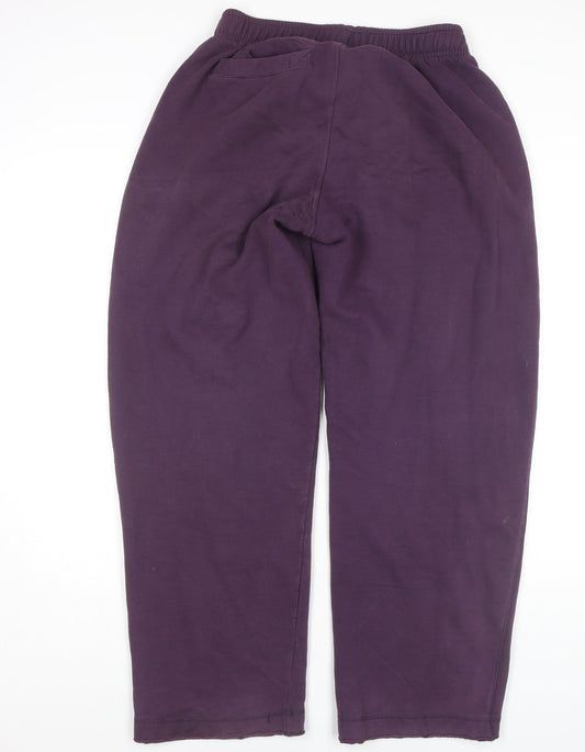 Kangol Men's Purple Sweatpants, Size M, Casual Wear