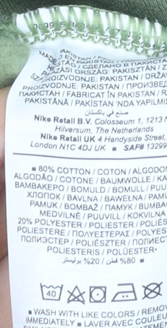 Nike Men's Green Jogger Trousers - Size L