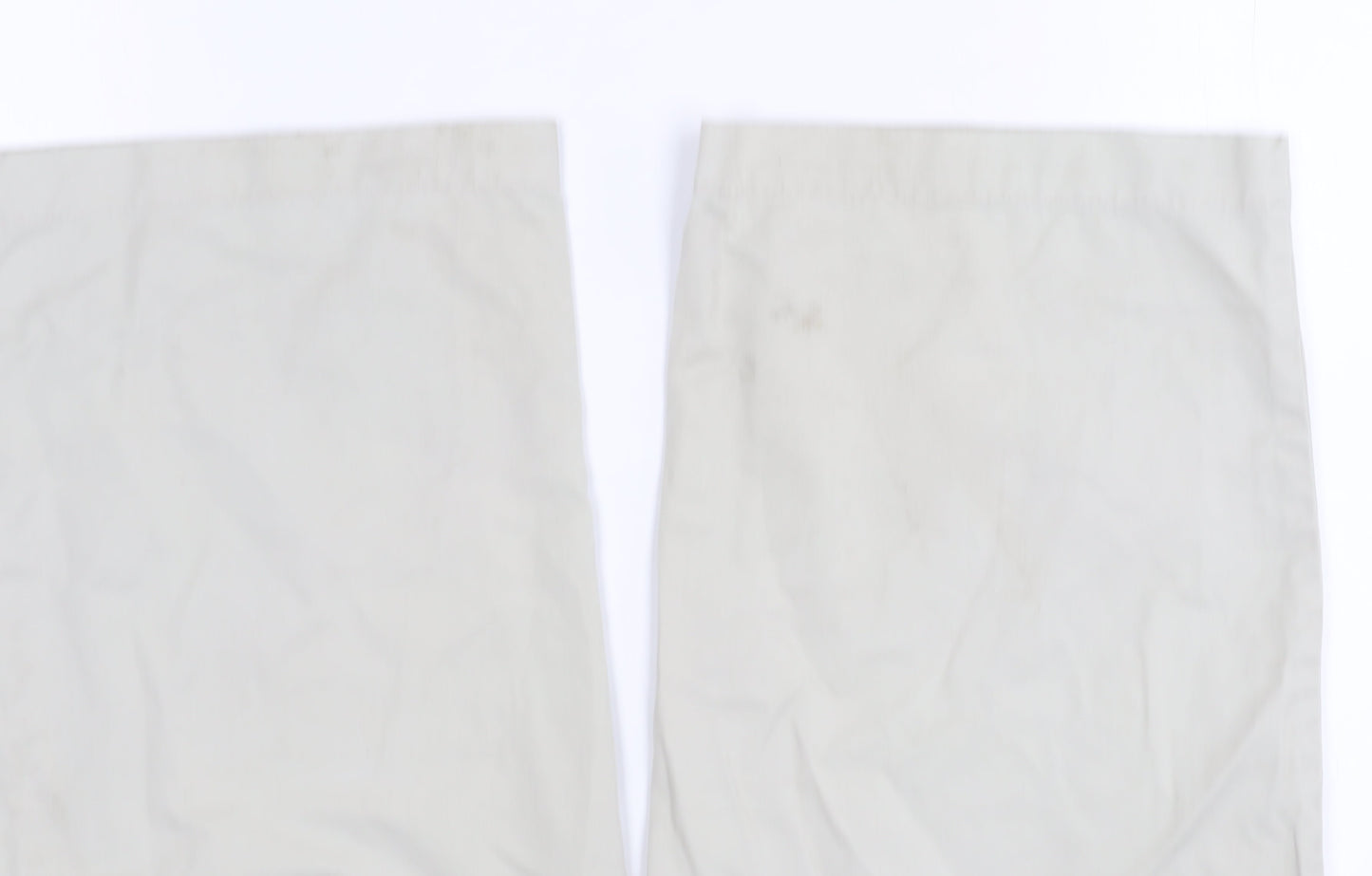 Marks and Spencer Men's Beige Cotton Trousers 42W 31L