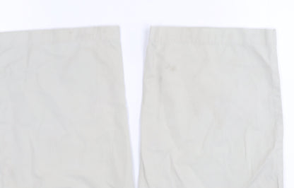 Marks and Spencer Men's Beige Cotton Trousers 42W 31L