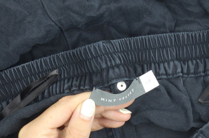 Mint Velvet Women's Black Cargo Trousers Size 12