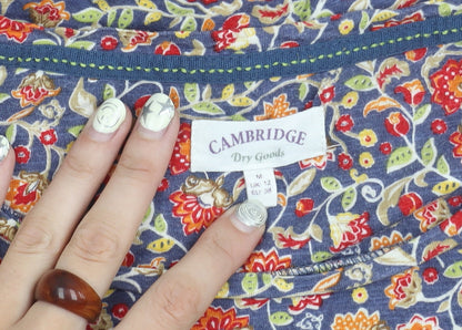 Cambridge Dry Goods Women's Multicoloured Floral Tee