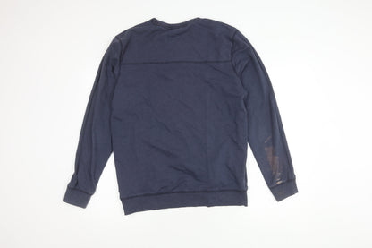 Mens UK Size M FatFace Blue Pullover Sweatshirt