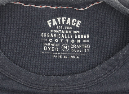 Mens UK Size M FatFace Blue Pullover Sweatshirt
