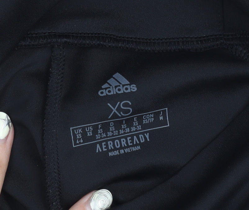Adidas Women's Black XS Leggings - Gym, Yoga, Activewear