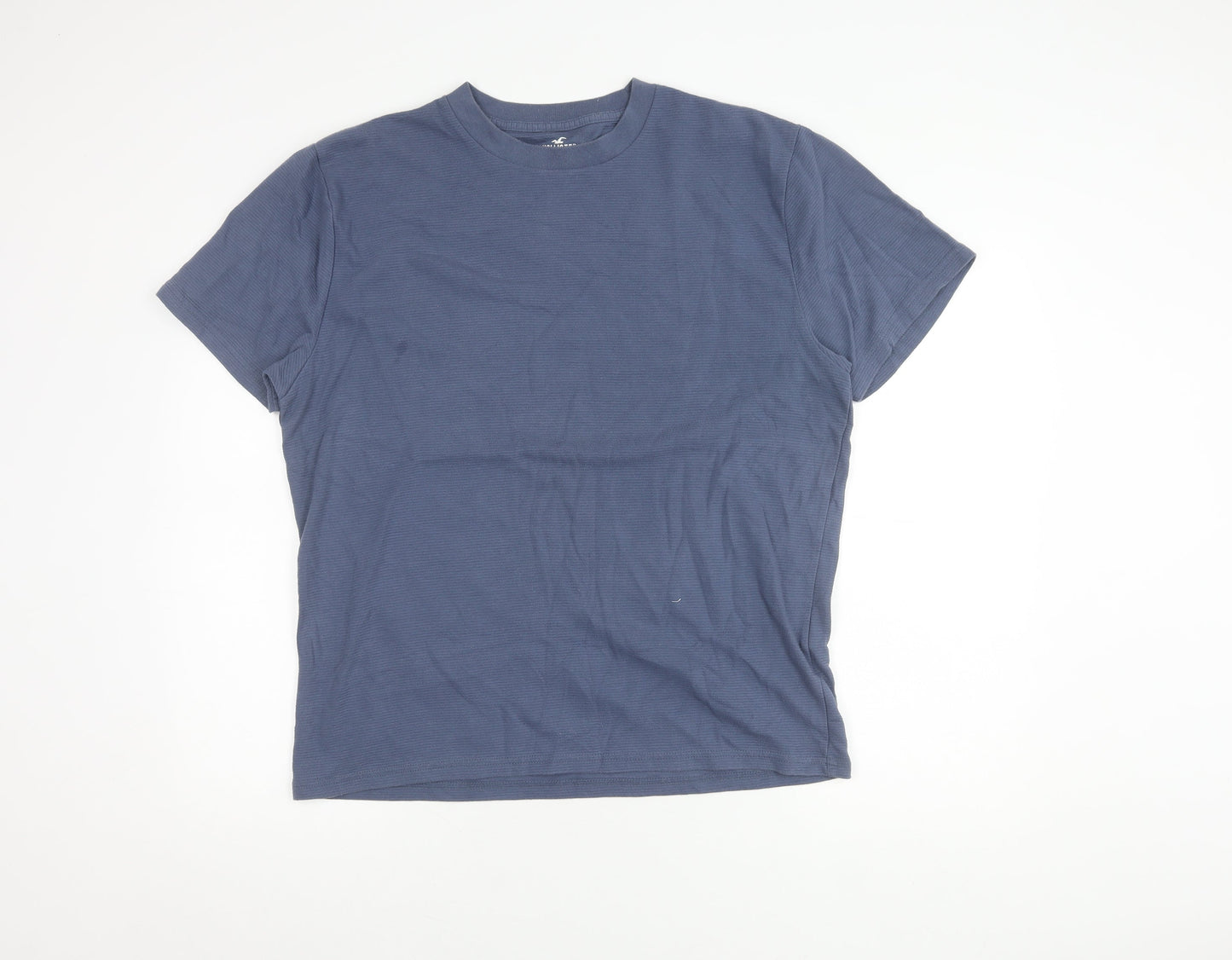 Mens UK Size L Hollister Blue  T-Shirt