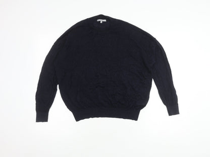 Womens UK Size 10 Oliver Bonas Blue Pullover Jumper