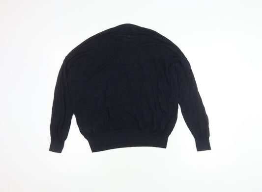 Womens UK Size 10 Oliver Bonas Blue Pullover Jumper