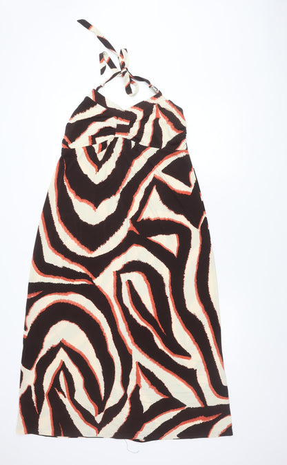 Kaleidoscope Women's Multicoloured Halter Dress, Size 14
