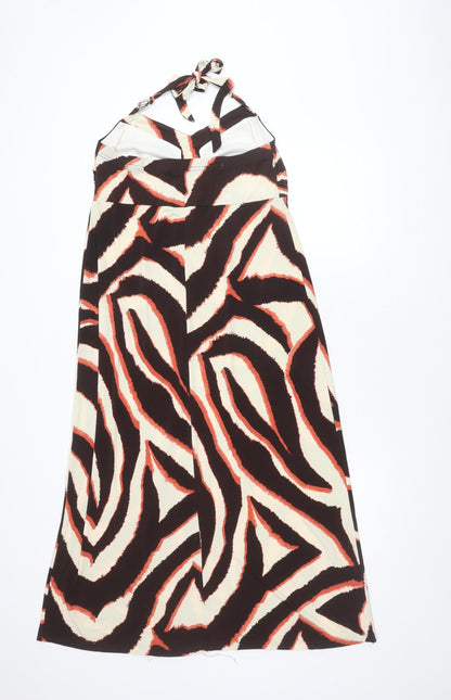 Kaleidoscope Women's Multicoloured Halter Dress, Size 14