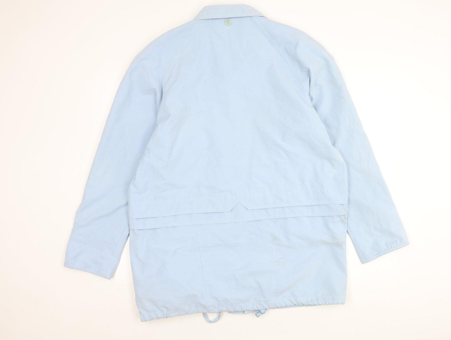 Dales Collection Women's Blue Jacket L Button Detail