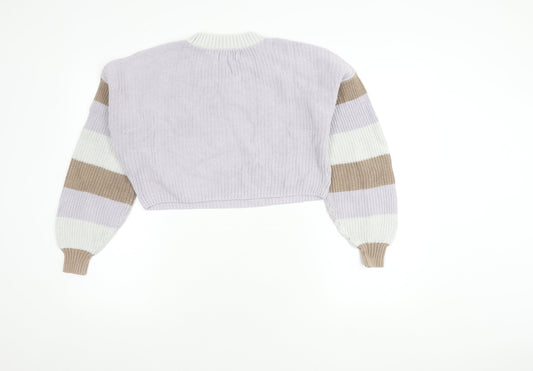 Womens UK Size S Hollister Multicoloured Pullover Jumper