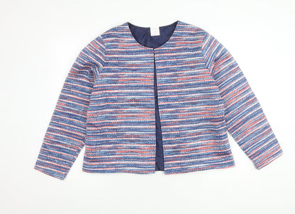 Anne De Lanҫay Women's Multicoloured Striped Jacket L