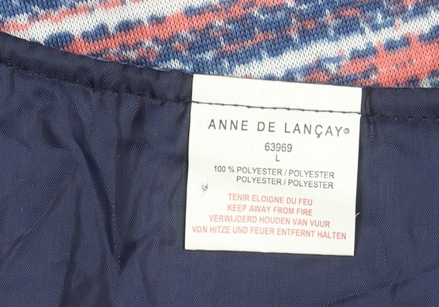 Anne De Lanҫay Women's Multicoloured Striped Jacket L