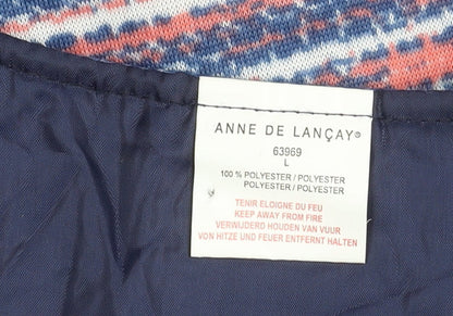 Anne De Lanҫay Women's Multicoloured Striped Jacket L