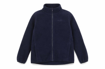 Front view of Peter Storm boys’ blue fleece jacket 9-10 years