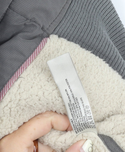 Fat Face Women's Grey Puffer Waistcoat Size 10