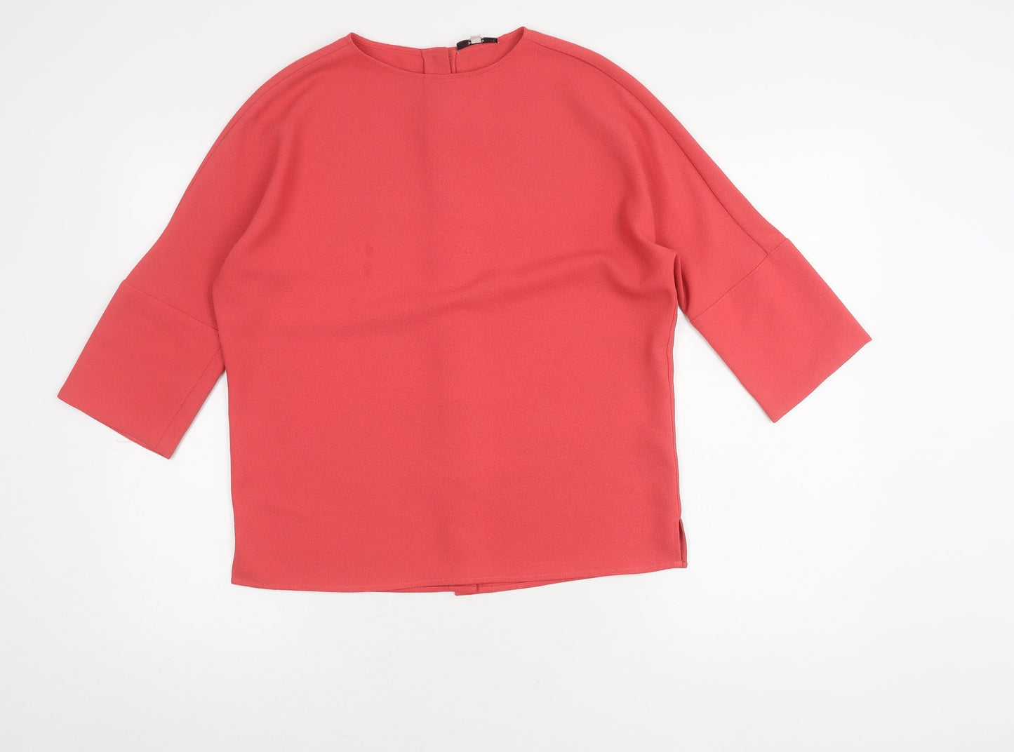 Womens UK Size 6 Reiss Red Basic Blouse