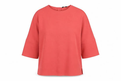 Womens UK Size 6 Reiss Red Basic Blouse