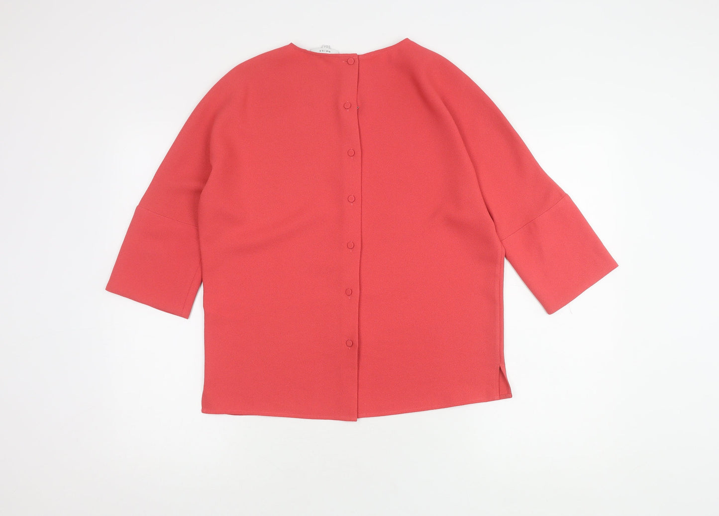 Womens UK Size 6 Reiss Red Basic Blouse