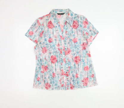 Womens UK Size 14 BM Multicoloured  Blouse