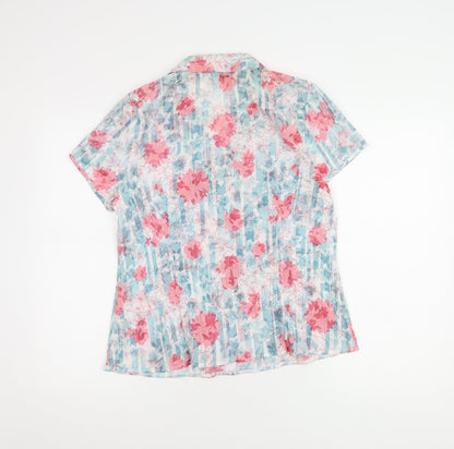 Womens UK Size 14 BM Multicoloured  Blouse
