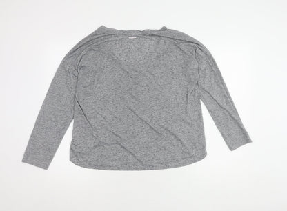 Victoria's Secret Women's Grey M Pyjama Henley Shirt