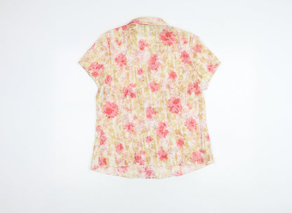 Womens UK Size 14 BM Multicoloured  Blouse