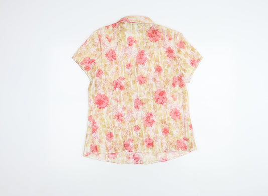 Womens UK Size 14 BM Multicoloured  Blouse