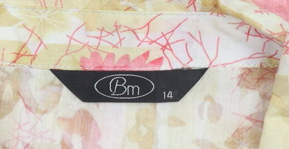 Womens UK Size 14 BM Multicoloured  Blouse