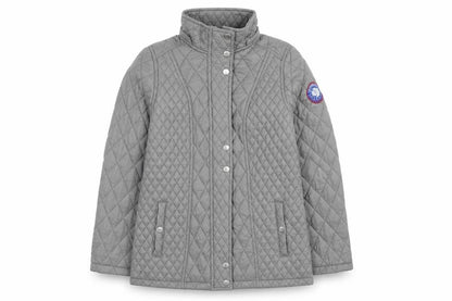 NTARCTICA Women's Grey Quilted Jacket L Winter