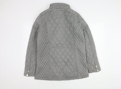 NTARCTICA Women's Grey Quilted Jacket L Winter